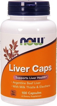 Фото Now Foods Liver Caps 100 капсул (02432)