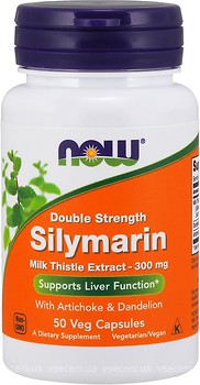 Фото Now Foods Silymarin Milk Thistle 300 мг 50 капсул (04738)