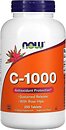 Фото Now Foods Vitamin C with rose hips 1000 мг 250 таблеток (00682)