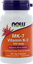 Фото Now Foods MK-7 Vitamin K2 60 капсул (00992)
