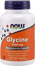 Фото Now Foods Glycine 1000 мг 100 капсул (00107)