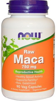 Фото Now Foods Maca 750 мг 90 капсул (04777)