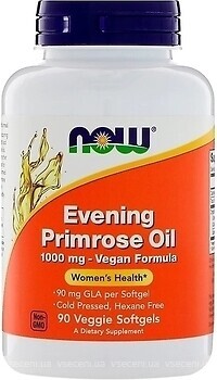 Фото Now Foods Evening Primrose Oil 90 капсул (01758)