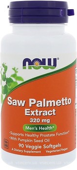 Фото Now Foods Saw Palmetto Extract 320 мг 90 капсул (04756)
