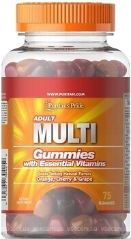 Фото Puritan's Pride Adult Multivitamin Gummy 75 таблеток