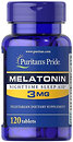 Фото Puritan's Pride Melatonin 3 мг 120 таблеток