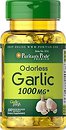 Фото Puritan's Pride Odorless Garlic 1000 мг 100 капсул