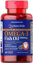 Фото Puritan's Pride Triple Strength Omega-3 Fish Oil 1360 мг 60 капсул