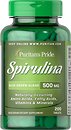 Фото Puritan's Pride Spirulina 500 мг 200 таблеток