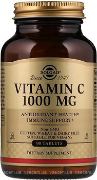 Фото Solgar Vitamin C 1000 мг 90 таблеток (SOL03275)