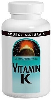 Фото Source Naturals Vitamin K 500 мкг 200 таблеток (SN1450)