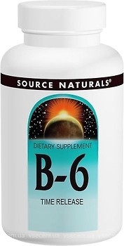 Фото Source Naturals Vitamin B-6 500 мг 100 таблеток (SN0416)