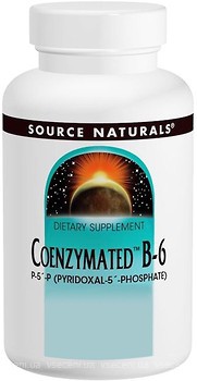 Фото Source Naturals Coenzymated B-6 25 мг 120 таблеток (SN0267)