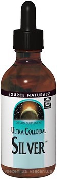 Фото Source Naturals Ultra Colloidal Silver 10 PPM 60 мл (SN0220)