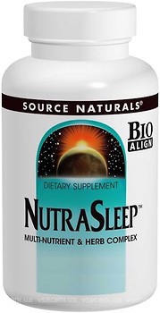 Фото Source Naturals Nutra Sleep Multi-Nutrient & Herb Complex 100 таблеток (SN0750)