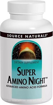 Фото Source Naturals Super Amino Night 60 капсул (SN0110)