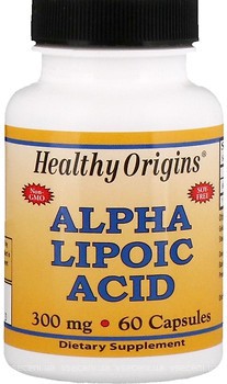 Фото Healthy Origins Alpha Lipoic Acid 300 мг 60 капсул (HOG35067)