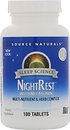 Фото Source Naturals NightRest with Melatonin 100 таблеток (SNS0358)