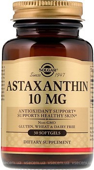 Фото Solgar Astaxanthin 10 мг 30 капсул (SOL36204)