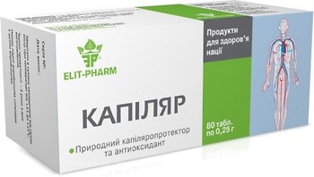 Фото Elit-Pharm Капилляр 80 таблеток