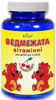 Фото Enjee Медвежата витаминные со вкусом вишни 60 таблеток