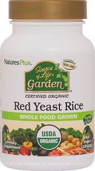Фото Nature's Plus Source of Life Garden Red Yeast Rice 60 капсул (30738)