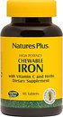 Фото Nature's Plus Chewable Iron with Vitamin C and Herbs 90 таблеток (3421)