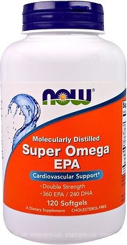 Фото Now Foods Super Omega EPA 120 капсул (01682)