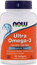 Фото Now Foods Omega 3 Fish Oil 90 капсул (1661)