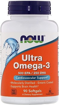 Фото Now Foods Omega 3 Fish Oil 90 капсул (1661)