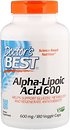 Фото Doctor's Best Alpha-Lipoic Acid 600 мг 180 капсул (DRB00249)