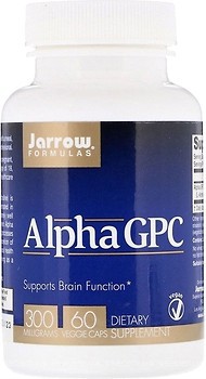 Фото Jarrow Formulas Alpha GPC 300 мг 60 капсул (JRW-56002)