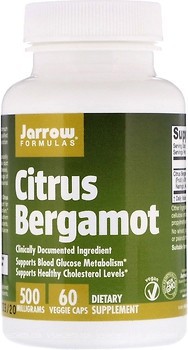 Фото Jarrow Formulas Citrus Bergamot 500 мг 60 капсул (JRW-14085)
