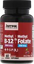 Фото Jarrow Formulas Methyl B-12 & Methyl Folate 5000 мкг/800 мкг 60 леденцов (JRW-18019)