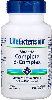 Фото Life Extension BioActive Complete B-Complex 60 капсул (LEX-19456)