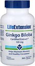 Фото Life Extension Ginkgo Biloba Certified Extract 120 мг 365 капсул (LEX-16583)