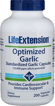 Фото Life Extension Optimized Garlic 200 капсул (LEX-13942)