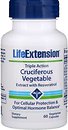 Фото Life Extension Triple Action Cruciferous Vegetable Extract with Resveratrol 60 капсул (LEX-14696)