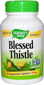 Фото Nature's Way Blessed Thistle 390 мг 100 капсул (NWY-10700)