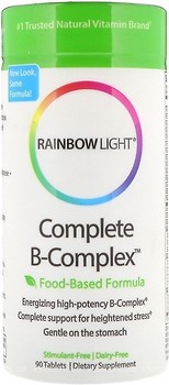 Фото Rainbow Light Complete B-Complex Food Based Formula 90 таблеток (RLT-10031)