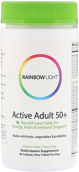 Фото Rainbow Light Active Adult 50+ 90 таблеток (RLT-10992)