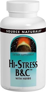 Фото Source Naturals Hi-Stress B&C 120 таблеток (SN0524)