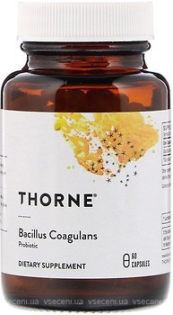 Фото Thorne Bacillus Coagulans 60 капсул (THR75802)