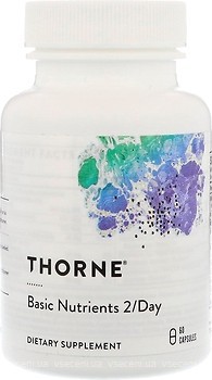 Фото Thorne Basic Nutrients 2/Day 60 капсул (THR00287)