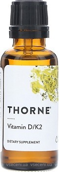 Фото Thorne Vitamin D/K2 30 мл (THR50001)