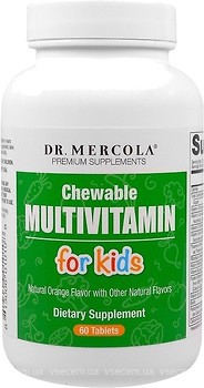 Фото Dr. Mercola Chewable Multivitamin for Kids 60 таблеток (MCL01010)