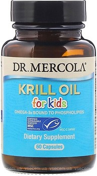 Фото Dr. Mercola Kids' Krill Oil 60 капсул (MCL01149)