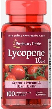 Фото Puritan's Pride Lycopene 10 мг 100 капсул