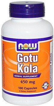 Фото Now Foods Gotu Kola 450 мг 100 капсул (04700)