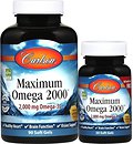 Фото Carlson Labs Maximum Omega 2000 мг со вкусом лимона 90+30 капсулы (CAR-17240)